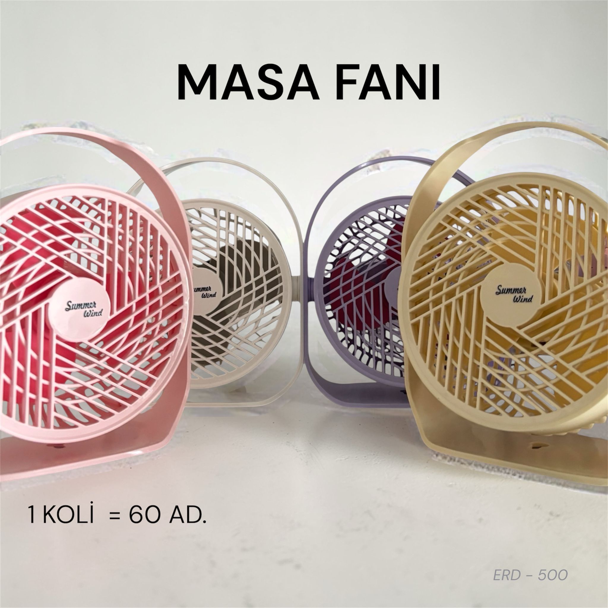 ERD-500 Masa Fanı Koli 60 AD.