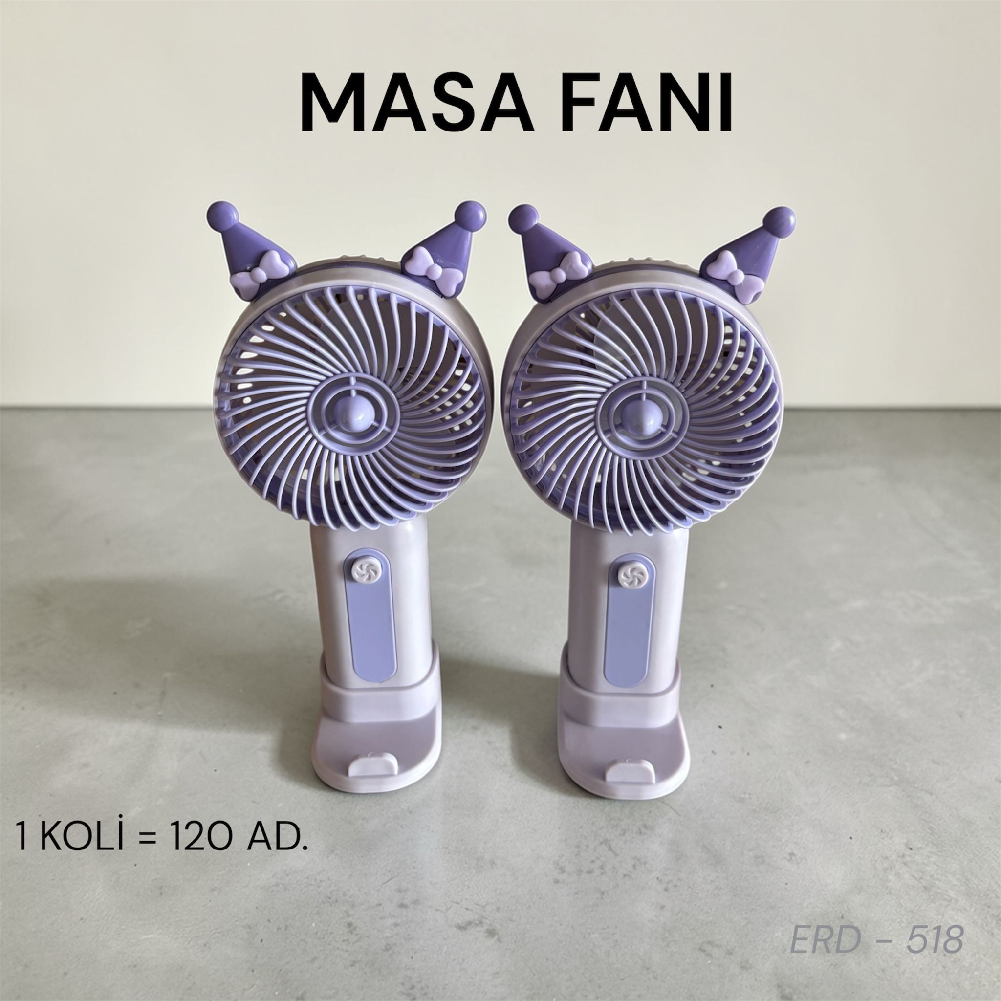 ERD-518 Masa Fanı Koli 120 ad.
