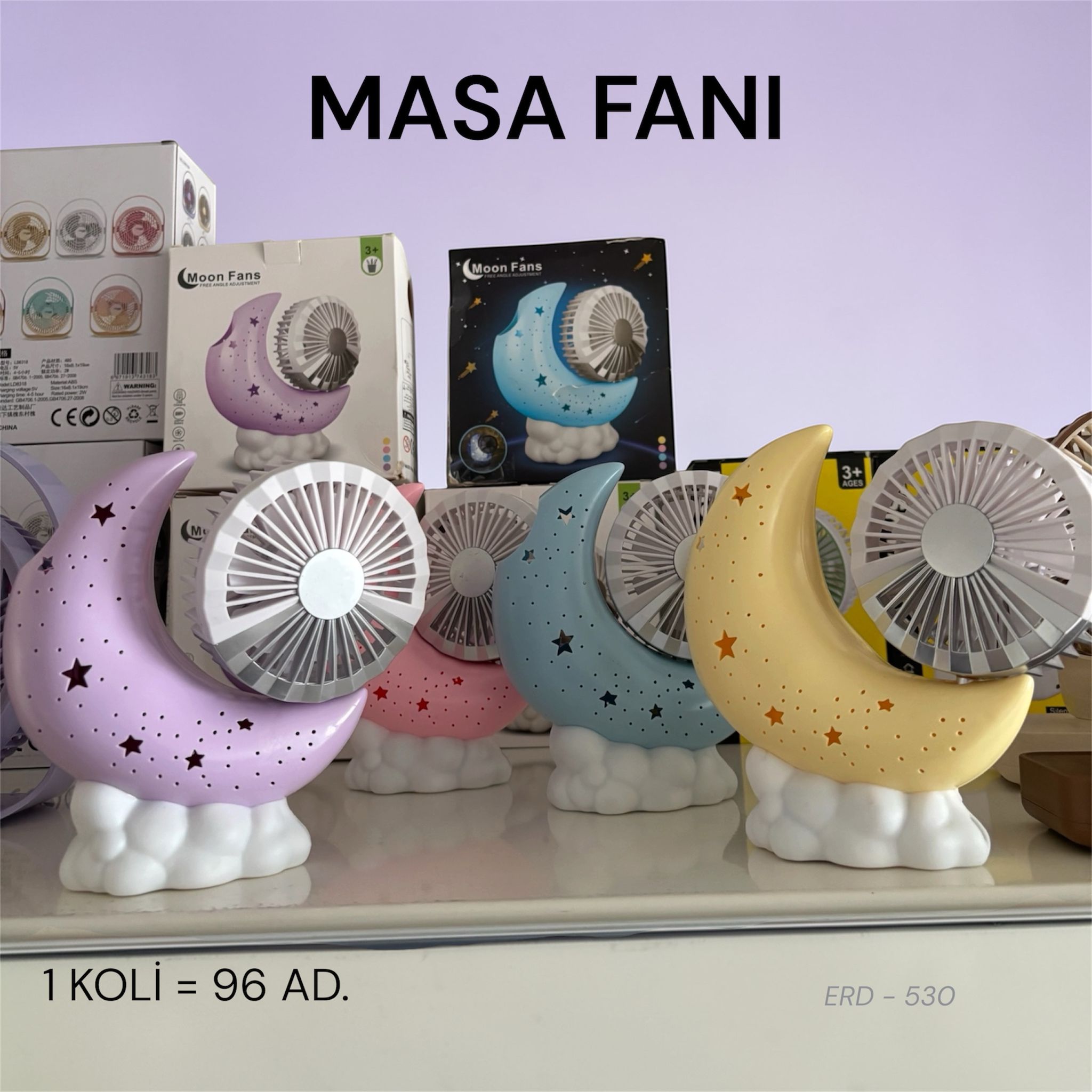 ERD-530 Masa Fanı Koli 96 AD.